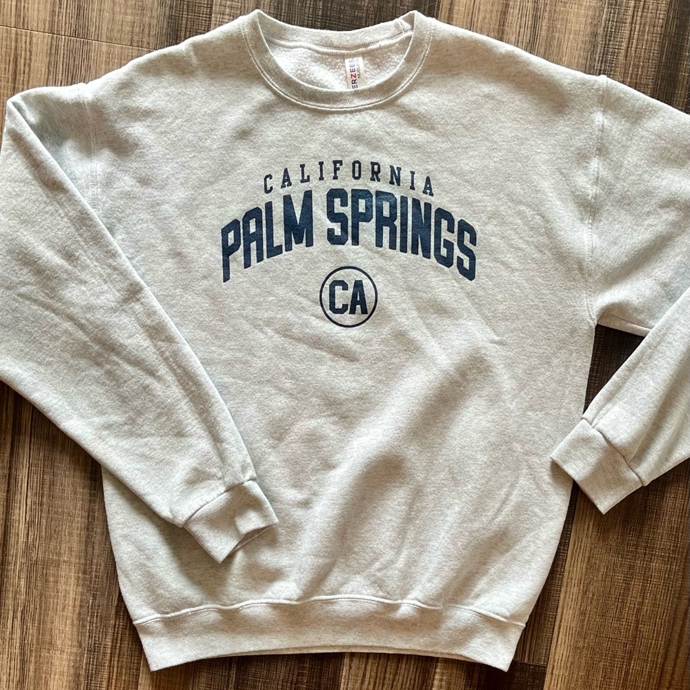 Jerzees Gray Crewneck Sweater